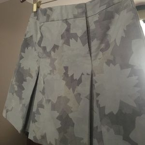 Pleated Club Monaco skirt colors grey